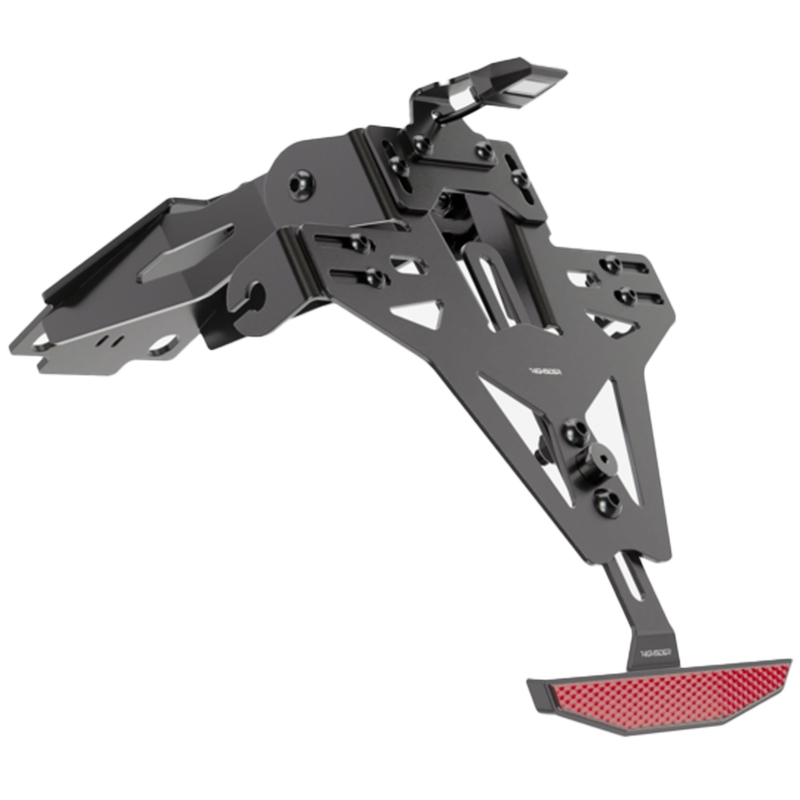 Nummerpladeholder med belysning Highsider Akron RS PRO Yamaha MT-07 sort