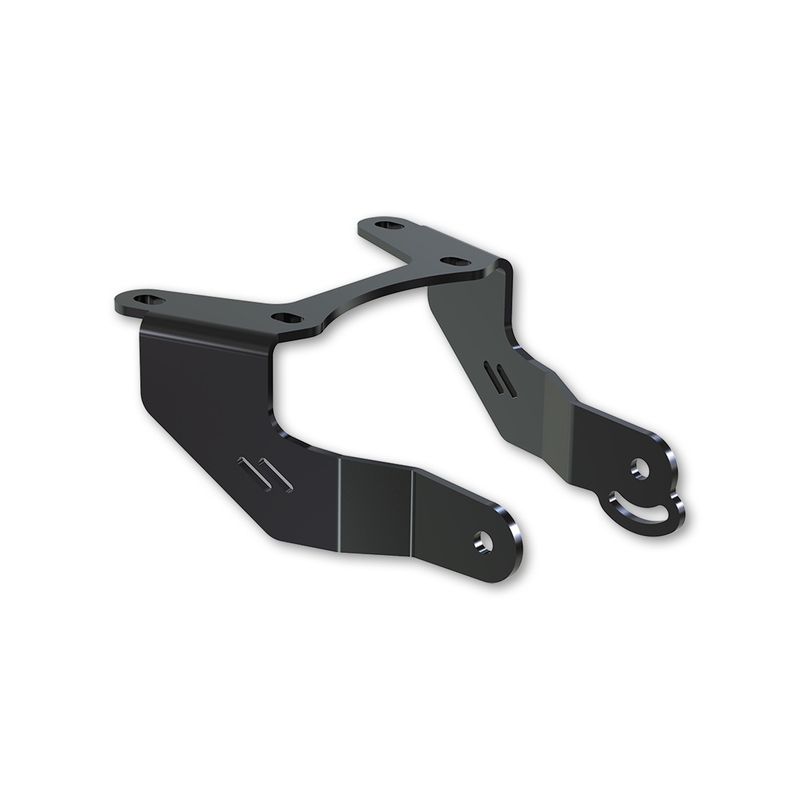 Nummerpladeholder med belysning Highsider Akron RS PRO Yamaha MT-09 sort