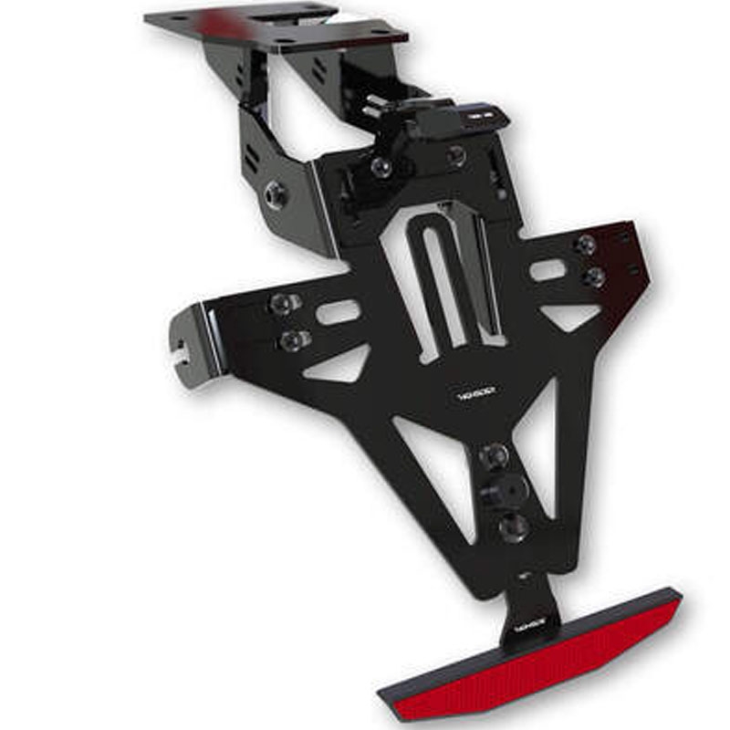 Nummerpladeholder med belysning Highsider Akron RS PRO Yamaha Tracer sort