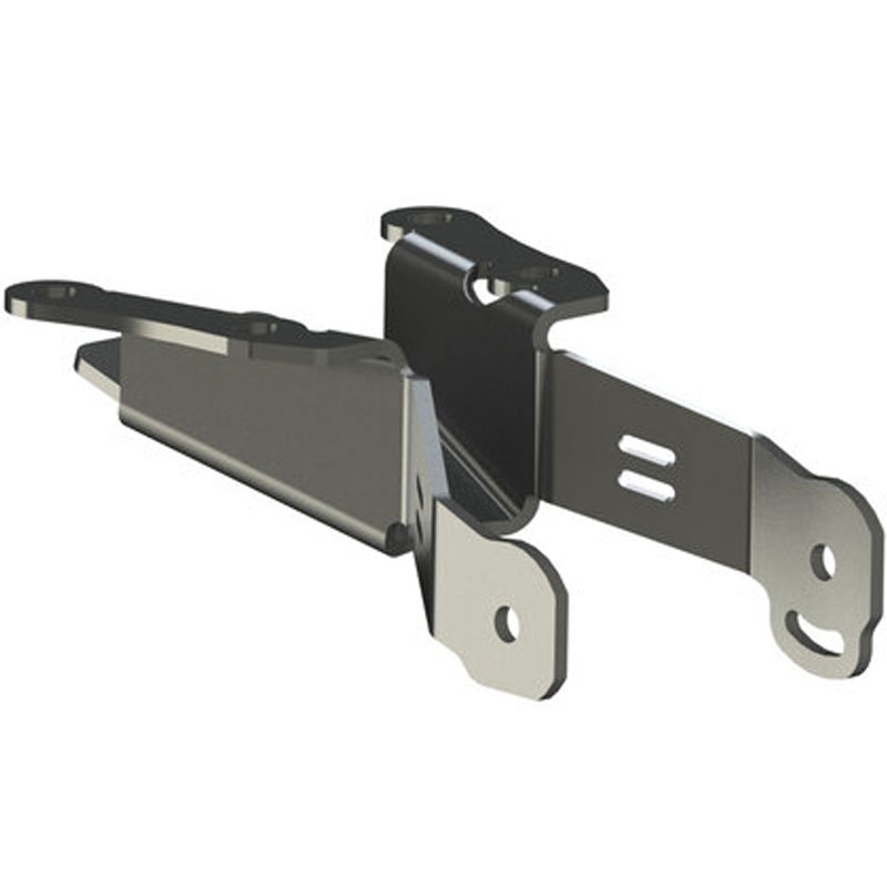 Nummerpladeholder med belysning Highsider Akron RS PRO Yamaha Tracer sort