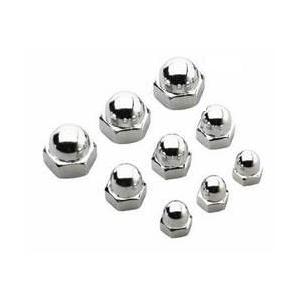 Møtrik med hætte - 10 stk.