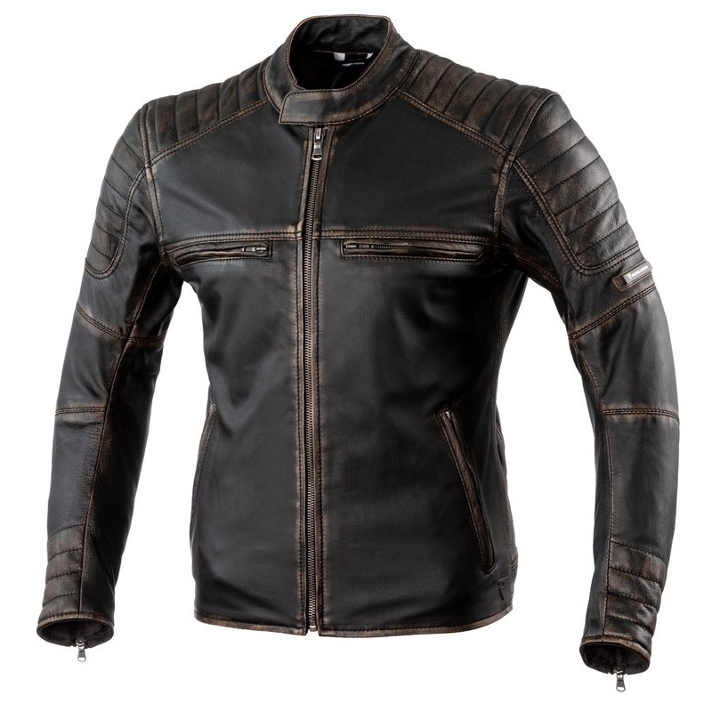 Rebelhorn Hunter Pro Vintage Brown motorcykeljakke udsalg