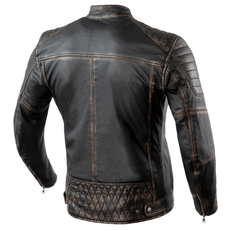 Rebelhorn Hunter Pro Vintage Brown motorcykeljakke udsalg