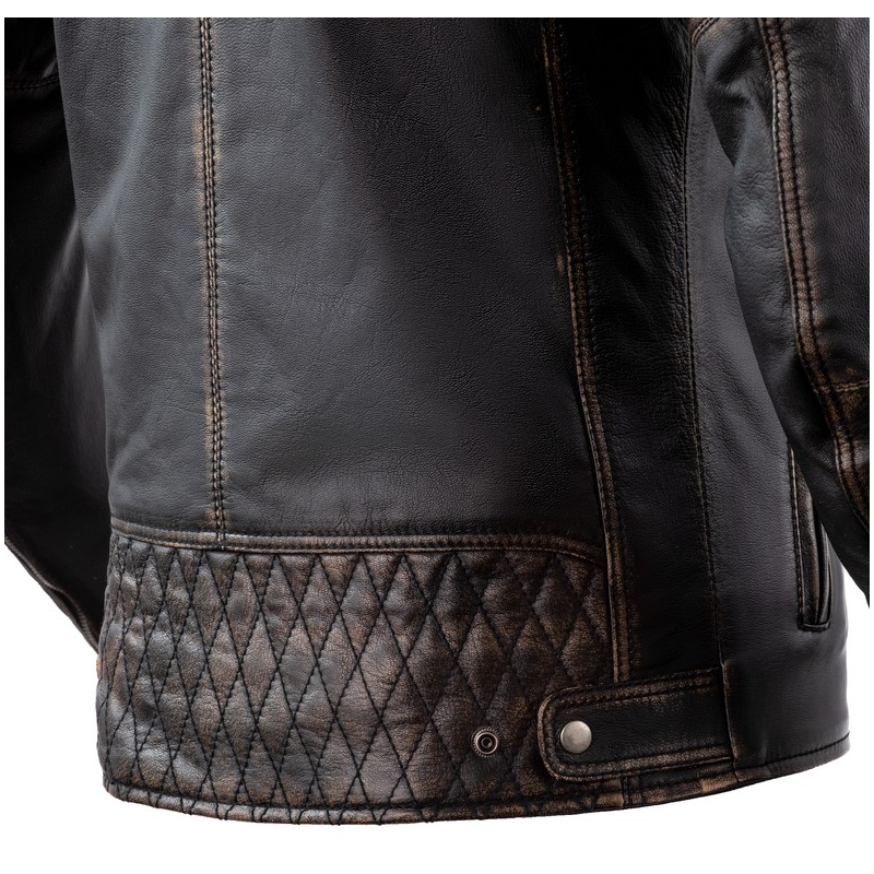 Rebelhorn Hunter Pro Vintage Brown motorcykeljakke udsalg