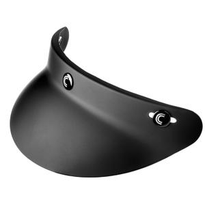 Kort visir til Cassida Oxygen/Eso hjelme, sort