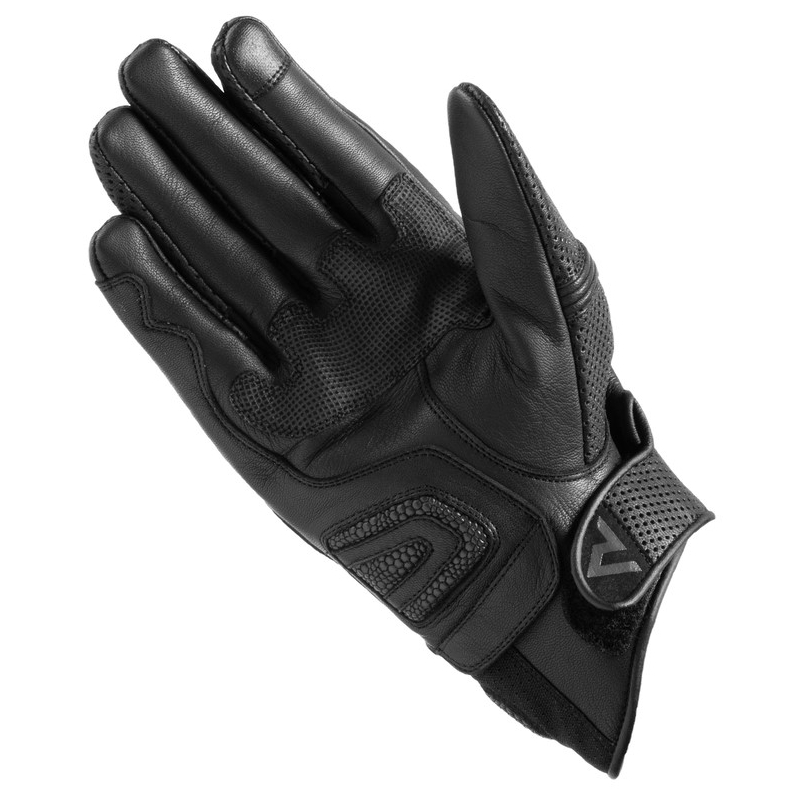 Motorcykelhandsker Rebelhorn Patrol Short Sort udsalg