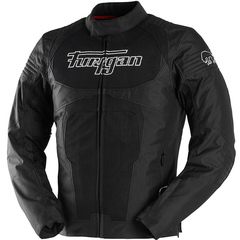 Furygan WB08 Vented + motorcykeljakke sort-hvid