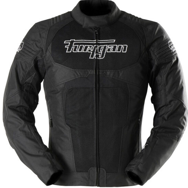 Furygan WB08 Vented + motorcykeljakke sort-hvid