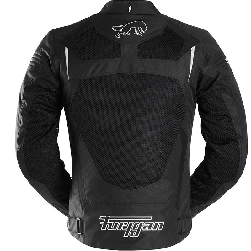 Furygan WB08 Vented + motorcykeljakke sort-hvid