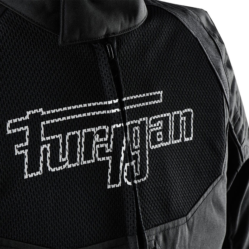 Furygan WB08 Vented + motorcykeljakke sort-hvid