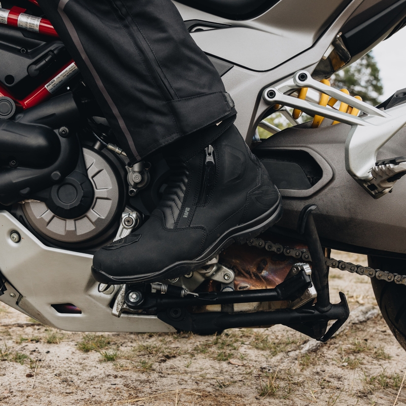 Ozon Rapid motorcykelstøvler sort mat