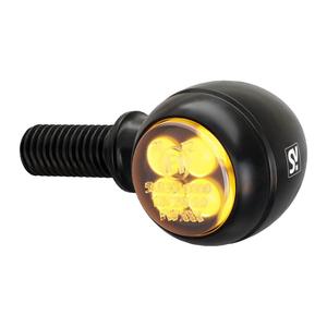Motorcykel blinklys Highsider Smart Circula-S LED sort