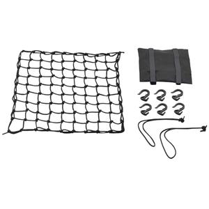 Fleksibelt bagagenet til motorcykel med plastkroge Daytona 40 x 40 cm sort