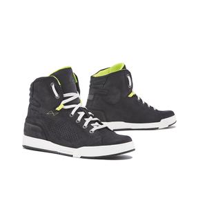 Forma Swift Flow motorcykelstøvler i sort og hvid