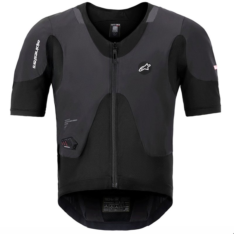 Alpinestars TECH-AIR®5 PLASMA system airbagvest, sort