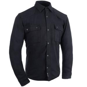 Motorcykelskjorte Oxford Kickback 3.0, sort