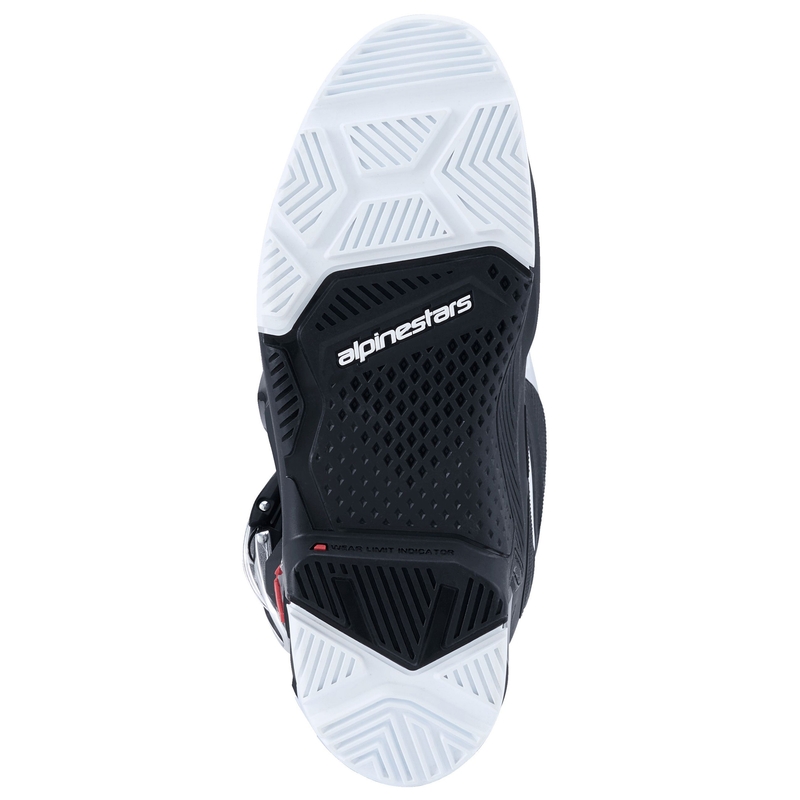 Motorcykelstøvler Alpinestars Tech 7 Enduro, Sort/Hvid