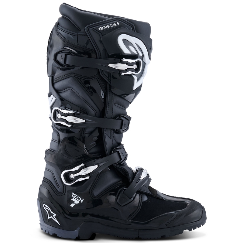 Motorcykelstøvler Alpinestars Tech 7 Enduro, Sort/Antracit/Hvid