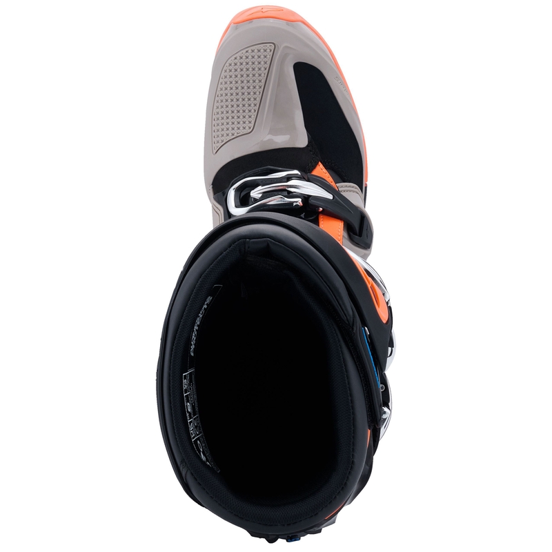 Motorcykelstøvler Alpinestars Tech 7 Enduro, Sort/Mørkegrå/Fluo Orange