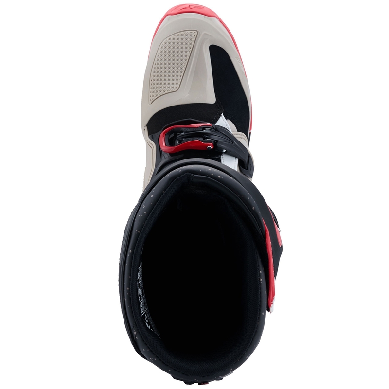 Motorcykelstøvler Alpinestars Tech 7 Enduro Sort/Lysegrå/Rød