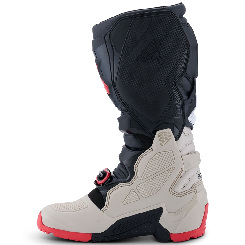 Motorcykelstøvler Alpinestars Tech 7 Enduro Sort/Lysegrå/Rød