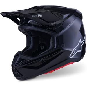 Alpinestars SM7 Solid motocross hjelm sort
