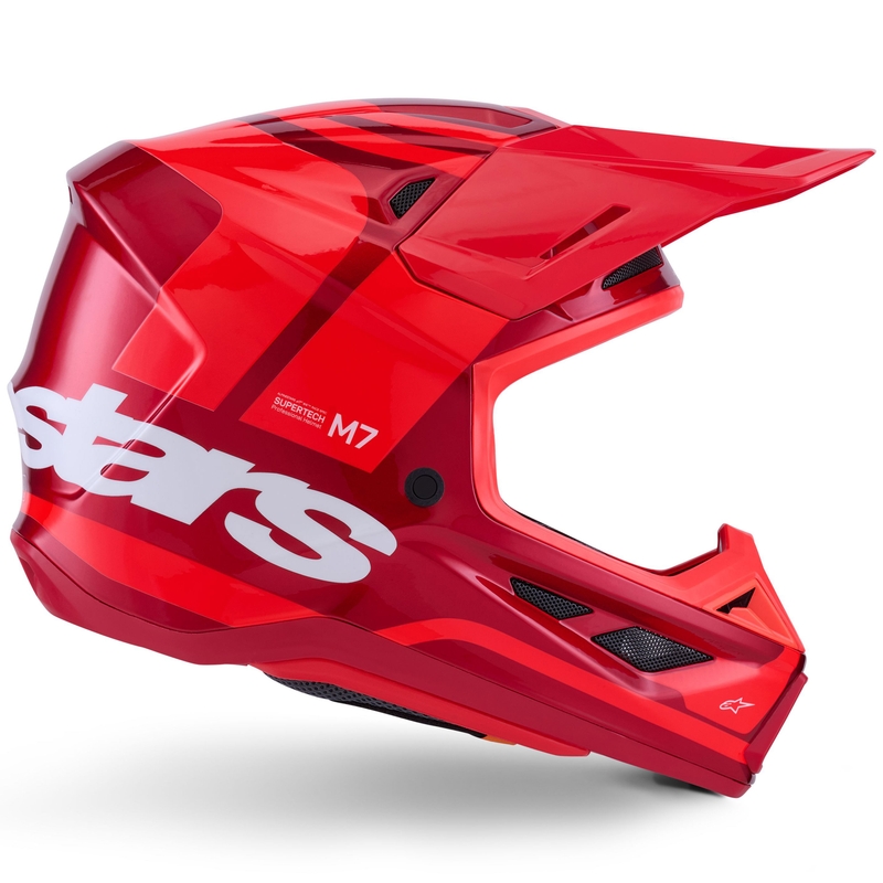 Alpinestars SM7 Core motocross hjelm rød