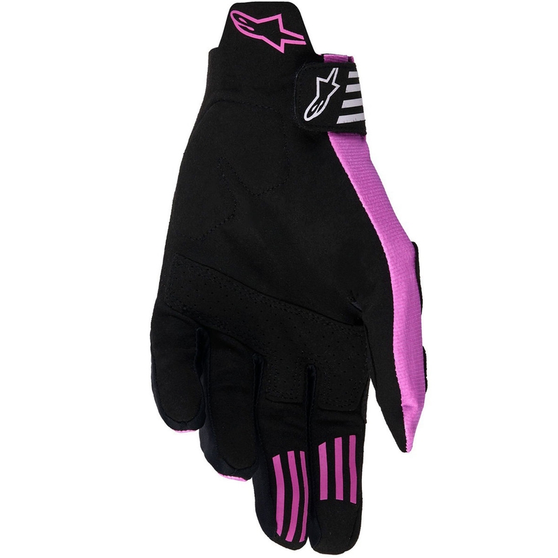 Alpinestars Techstar motocrosshandsker sort-lysegrå-lilla