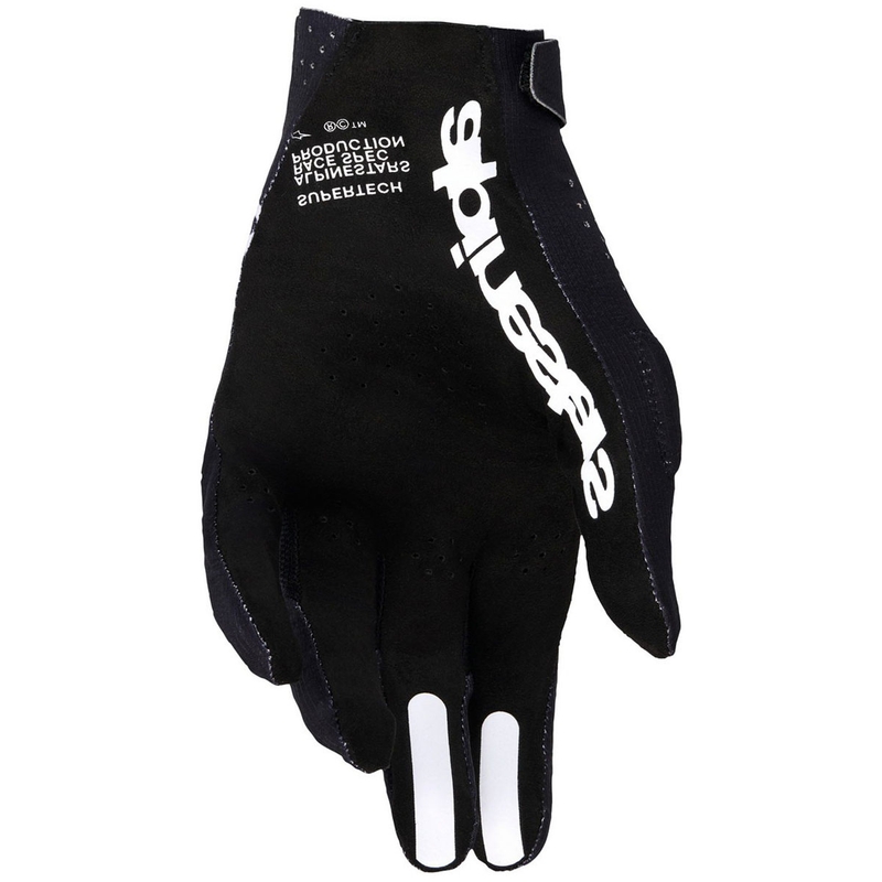 Alpinestars Supertech MX motocrosshandsker sort-hvid