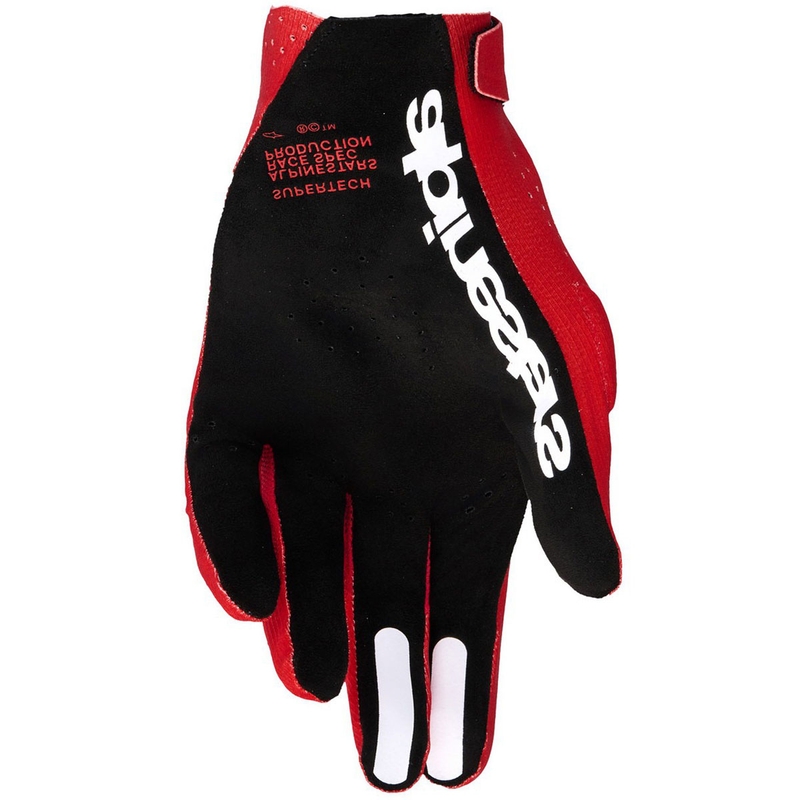 Alpinestars Supertech MX motocrosshandsker rød-sort-hvid