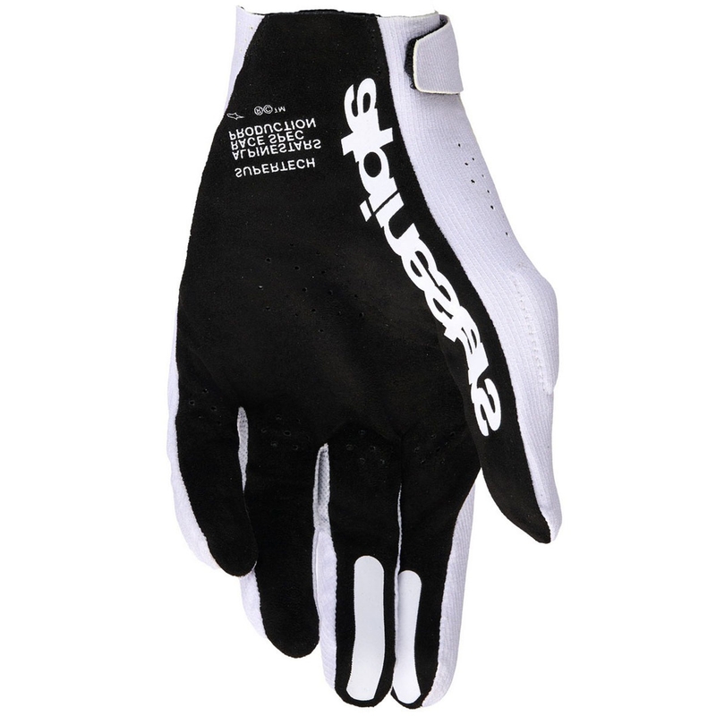 Alpinestars Supertech MX motocrosshandsker lyslilla-sort