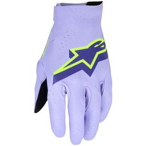 Alpinestars Supertech MX motocrosshandsker lavendel-lilla-gul