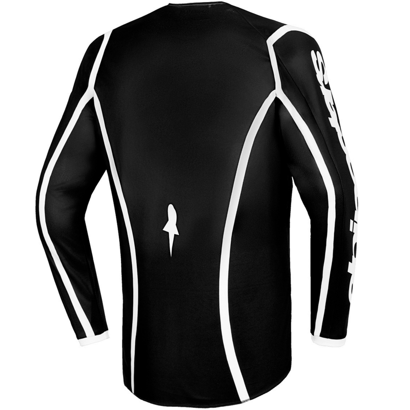 Alpinestars Fluid Apex motocross trøje sort-grå