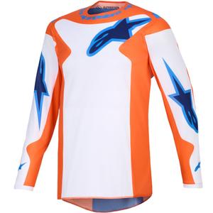 Alpinestars Fluid Grid motocross trøje orange-blå