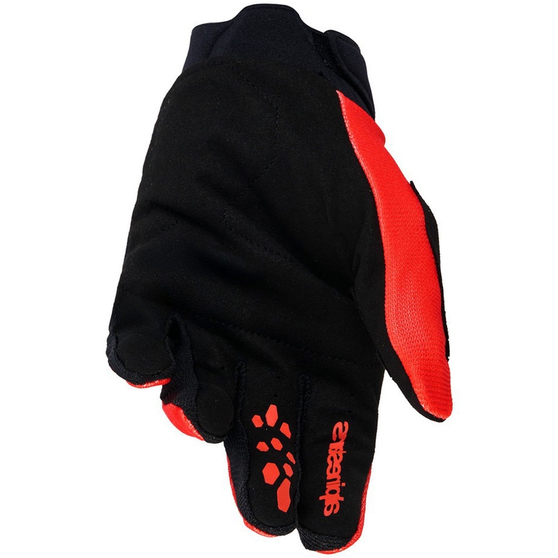Alpinestars Full Bore V2 Barn/Børn motocrosshandsker rød sort-hvid