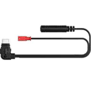 Adapter til tilslutning af eftermarkedshovedtelefoner til Sena 60S headset, sort