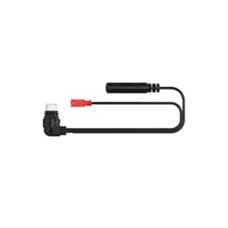 Adapter til tilslutning af eftermarkedshovedtelefoner til Sena 60S headset, sort