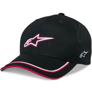 Alpinestars Ascencion Snapback kasket, sort-rød