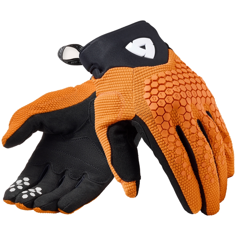 Revit Massif motorcykelhandsker orange