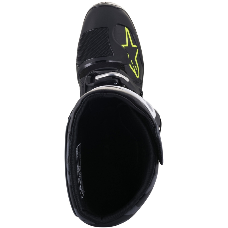 Alpinestars TECH 5 motorcykelstøvler sort-grå-fluo gul