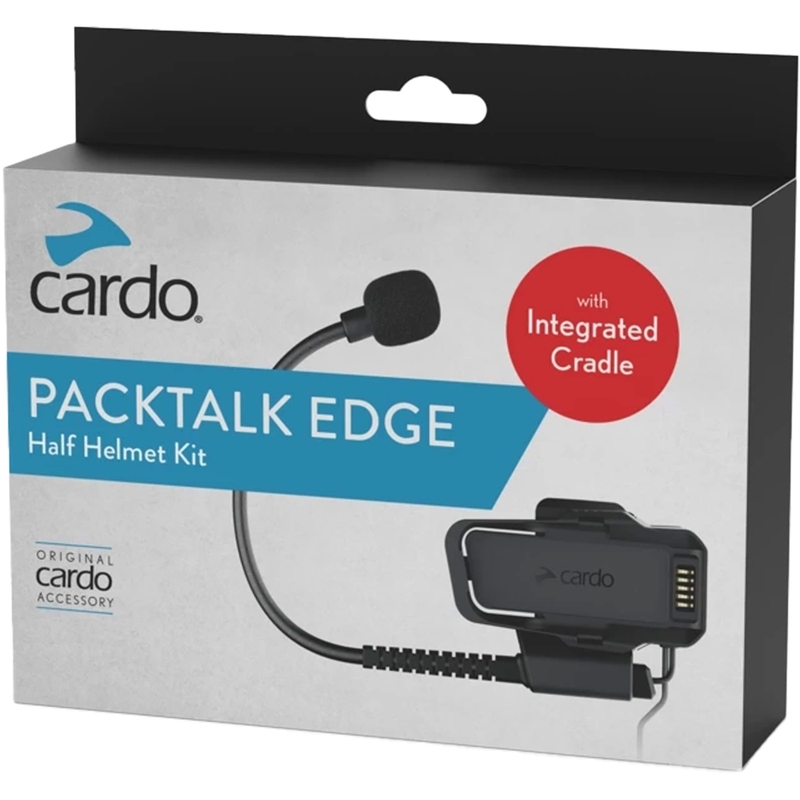 Bluetooth-intercom CARDO PACKTALK EDGE lydsæt til åbne hjelme