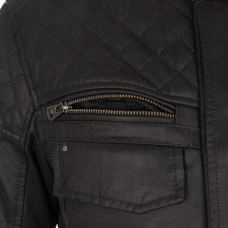 Motorcykeljakke OXFORD HARDY 2.0 sort
