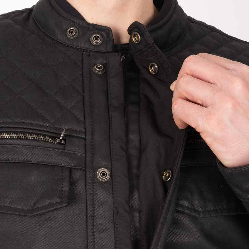 Motorcykeljakke OXFORD HARDY 2.0 sort