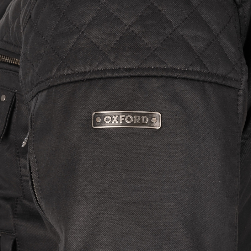 Motorcykeljakke OXFORD HARDY 2.0 sort