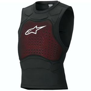 Beskyttelsesvest Alpinestars Bionic Plasma LT, sort-rød-hvid