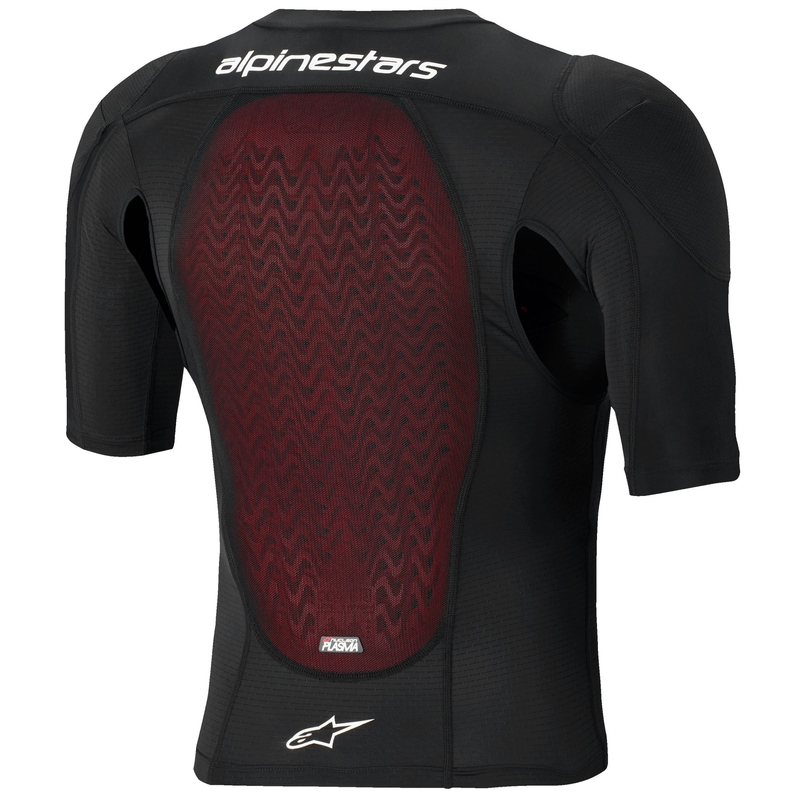 Alpinestars Bionic Plasma LT kortærmet kropsbeskytter sort-rød-hvid
