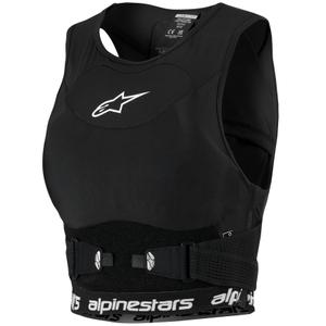 Krævebeskytter Alpinestars Stella Plasma Dame, Sort/Hvid