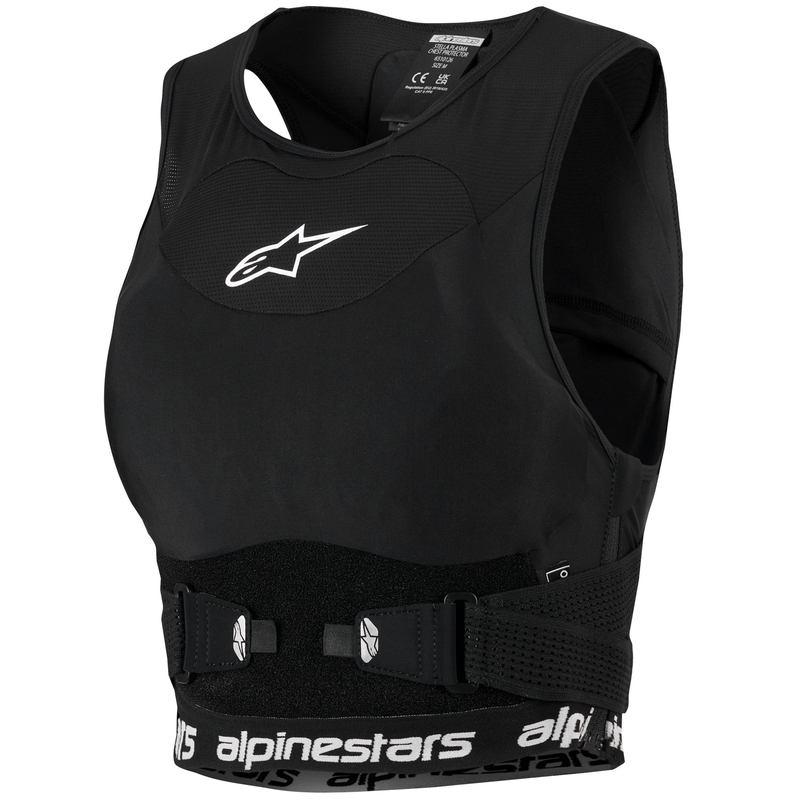 Krævebeskytter Alpinestars Stella Plasma Dame, Sort/Hvid