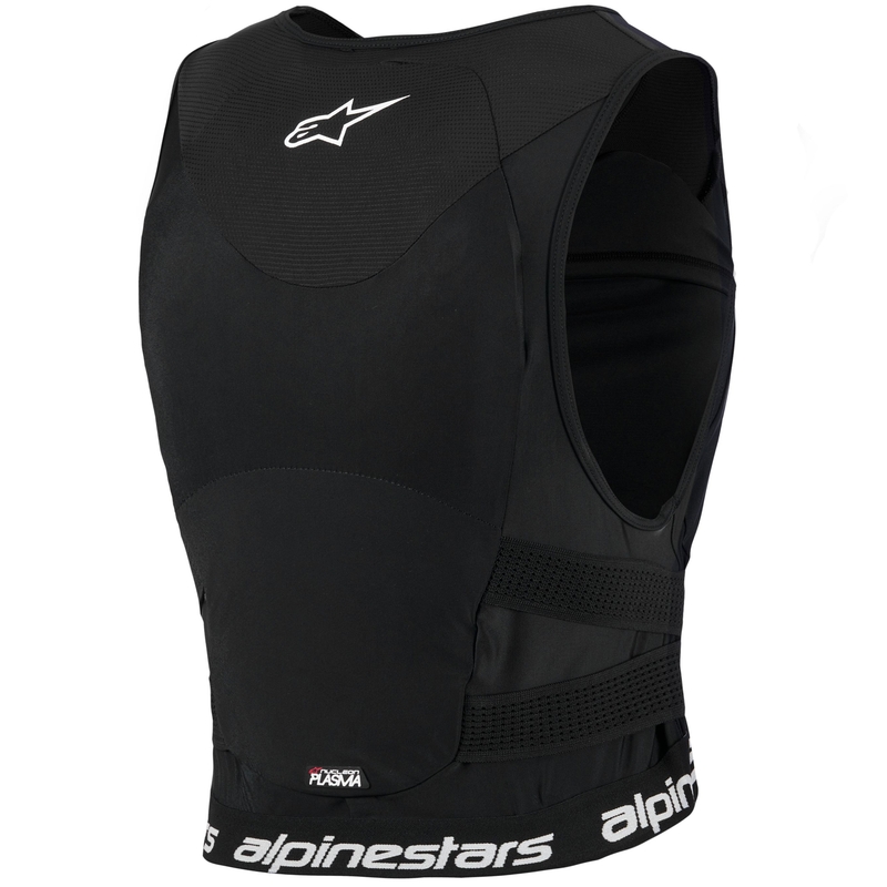 Krævebeskytter Alpinestars Stella Plasma Dame, Sort/Hvid