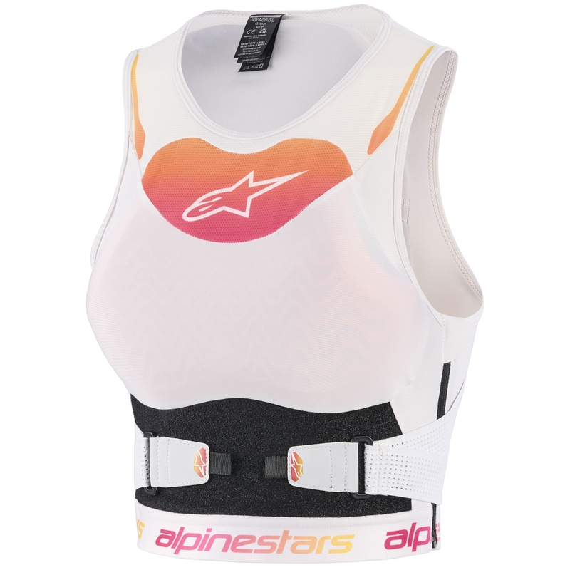 Kræmmer Alpinestars Stella Plasma Chest Dame Hvid/Graded